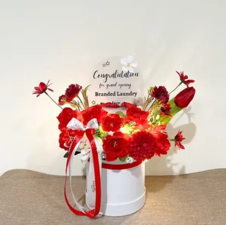 Bloom Box Akrilik Ucapan Grand Opening Pidie Jaya