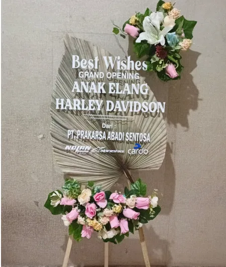 Papan Akrilik Ucapan Grand Opening Pidie Jaya